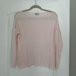 Lightweight Breezy Women's Pink Pullover Resort Wear Sweater